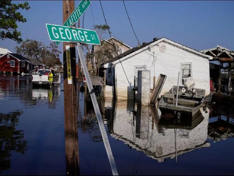 Siguen sin electricidad más de 530 mil usuarios en Luisiana a ocho días del paso del huracán Ida 