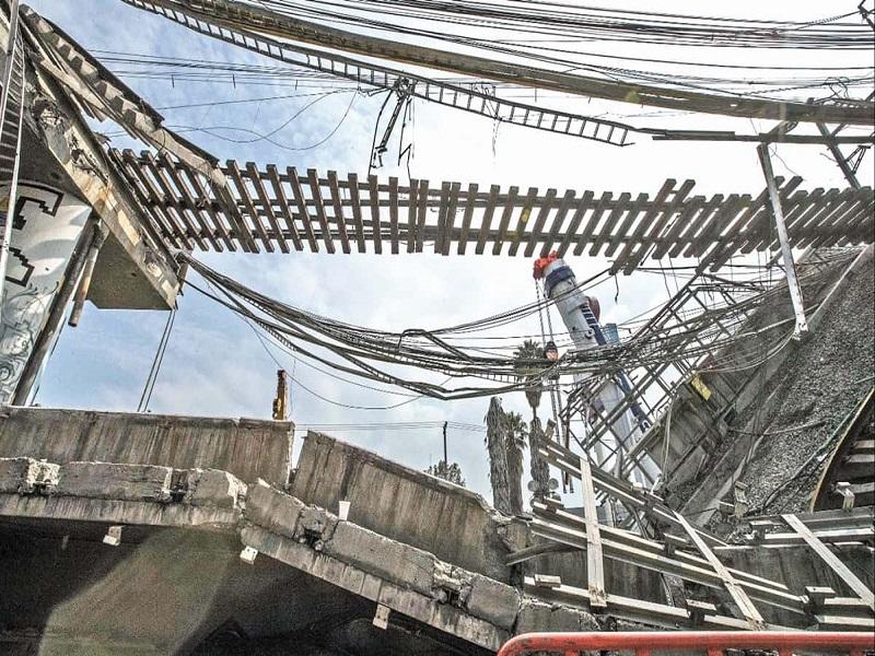 Pandeo de vigas por falta de pernos funcionales provoc&oacute; colapso de la L&iacute;nea 12 del Metro: Informe