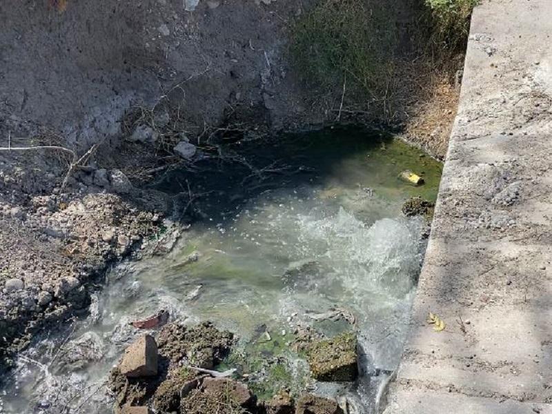 Es agua de drenaje por megafuga la que pasa por debajo del puente 1850 en Piedras Negras (video)