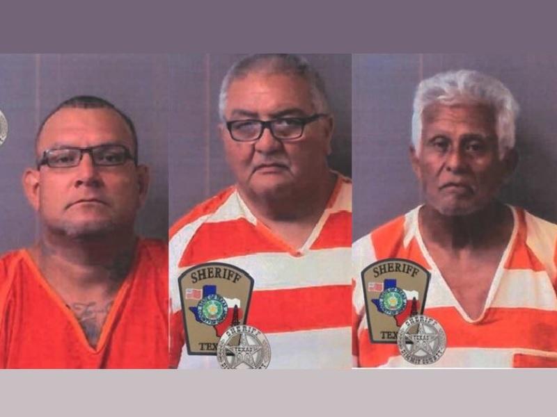 Arrestan a tres hombres de Carrizo Springs por fabricación y distribución de drogas