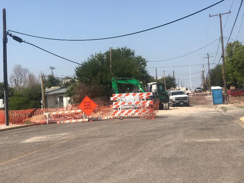 Se mantiene cerrada la calle R&iacute;o Grande de Eagle Pass por peligro de hundimiento (VIDEO)