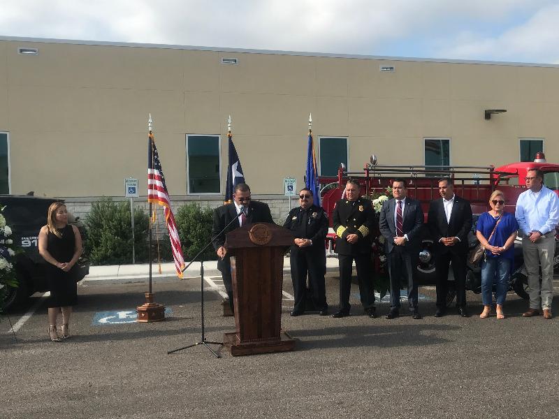 Nunca olvidaremos los atentados terroristas, se&ntilde;alan las autoridades de Eagle Pass en ceremonia del 11S (video)