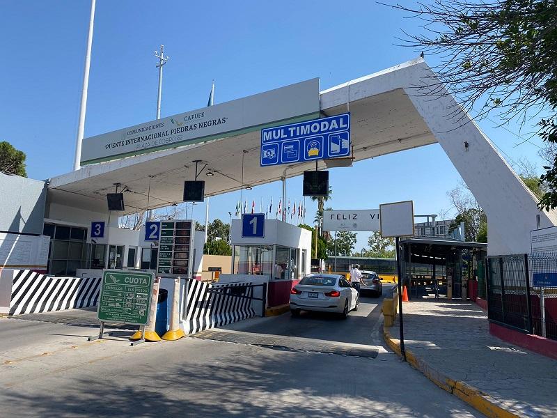 Sube aforo en Puente Uno con la extensi&oacute;n del horario, se trabaja con dos casetas abiertas en el lado mexicano