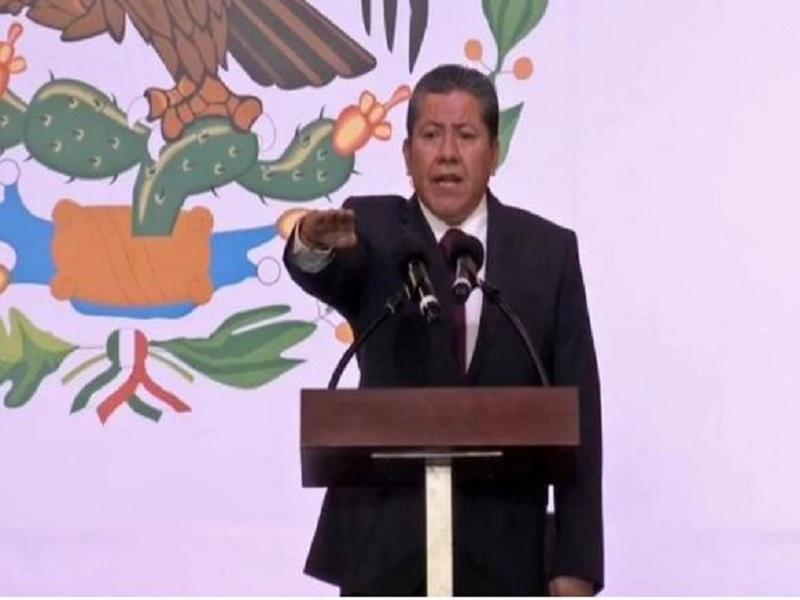 David Monreal toma posesi&oacute;n como gobernador de Zacatecas
