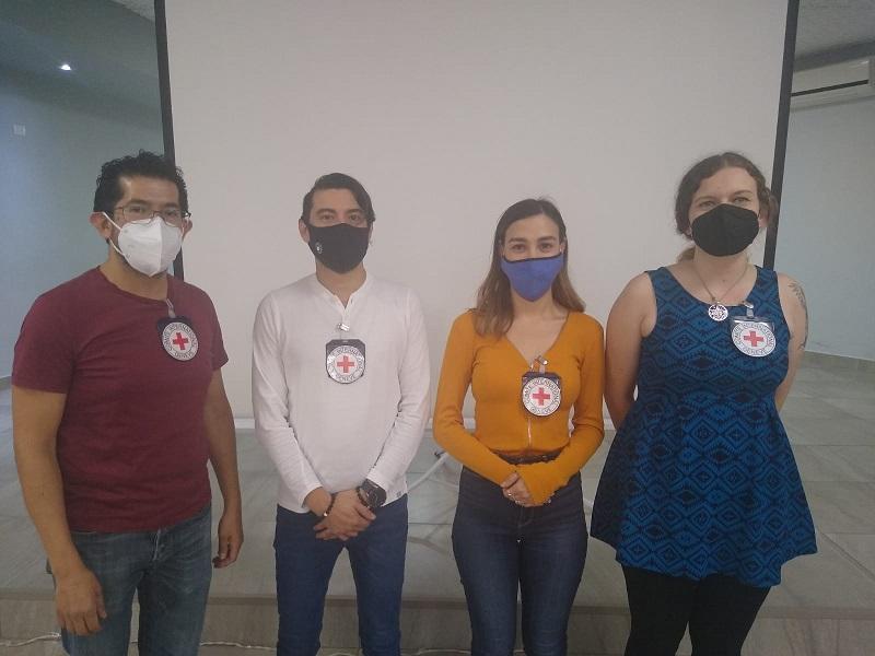 Comit&eacute; Internacional de la Cruz Roja imparti&oacute; taller de capacitaci&oacute;n al colectivo Familias Unidas en Piedras Negras