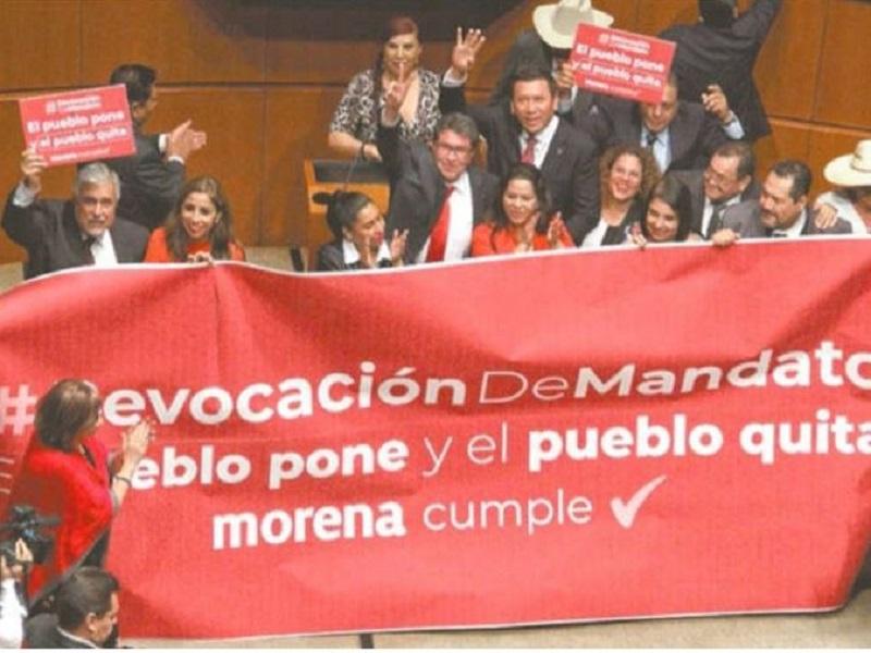 Publica el DOF la Ley Federal de Revocaci&oacute;n de Mandato, entra en vigor este 15 de Septiembre