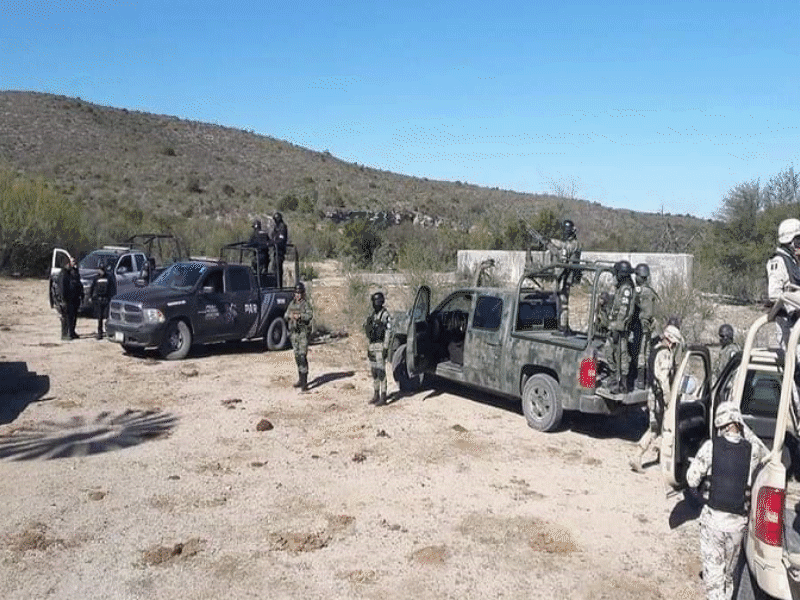 Nueve civiles armados abatidos y un militar lesionado fue el saldo de enfrentamiento en Hidalgo 