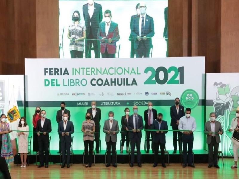 Feria del Libro Coahuila 2021, espacio plural que refleja el sentir de la sociedad: MARS