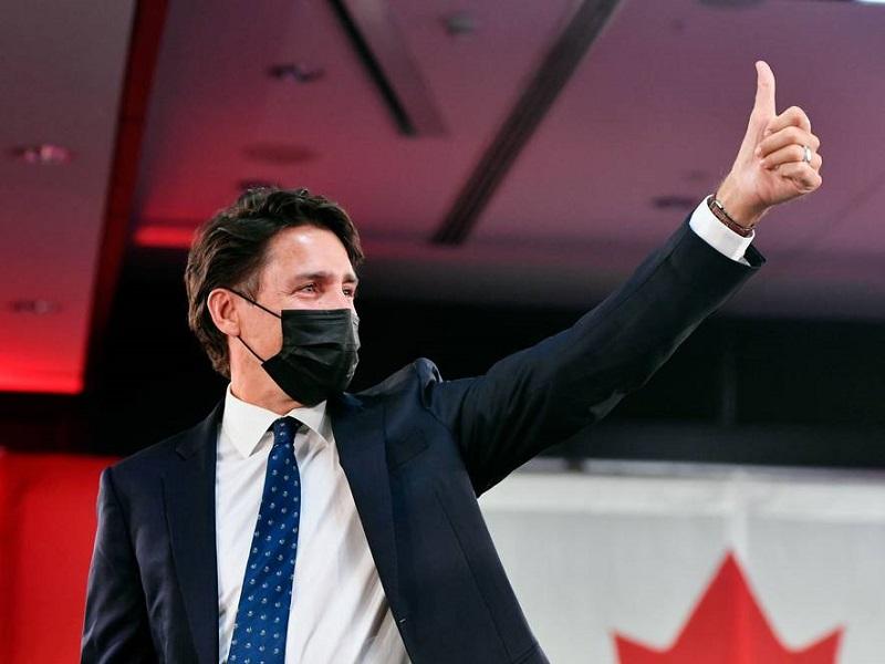Canadienses dan el sí a Justin Trudeau, gobernará por un tercer periodo