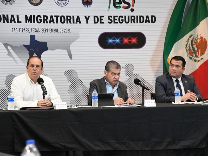 Reuni&oacute;n de an&aacute;lisis de la crisis migratoria es para implementar acciones para que no se salga de control: Claudio Bres