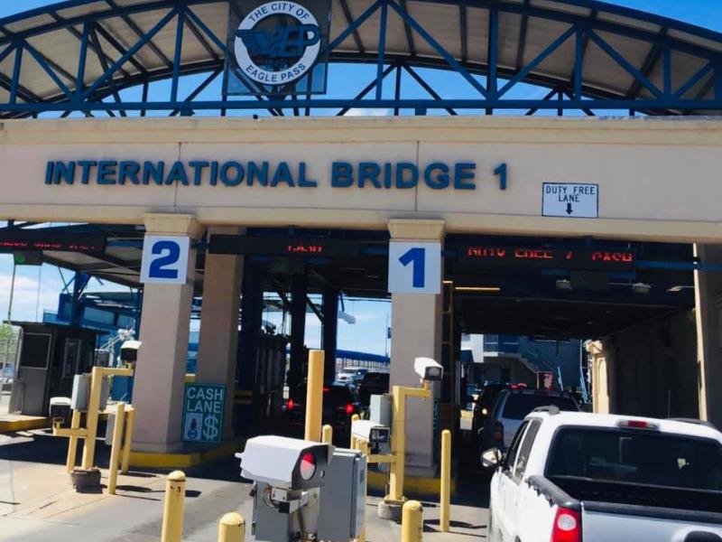 Subir&aacute; en octubre tarifa de cruce en Puentes Internacionales de Eagle Pass para automovilistas con tarjeta VIP