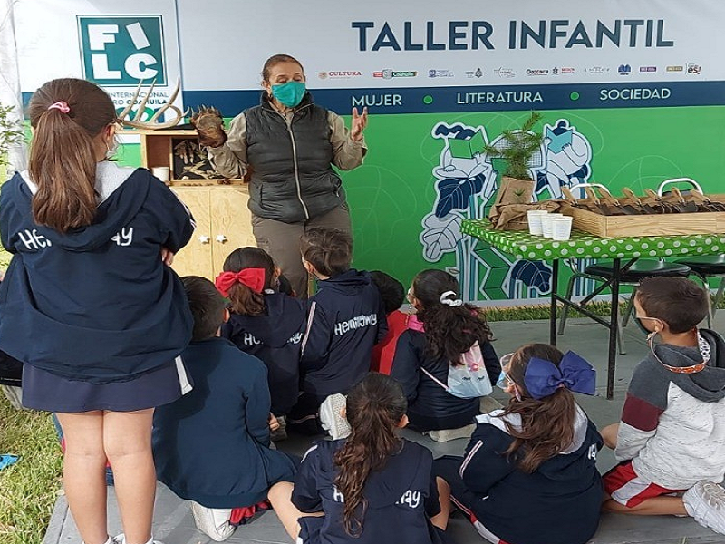 Feria Internacional del Libro Coahuila 2021 cuenta con actividades literarias infantiles