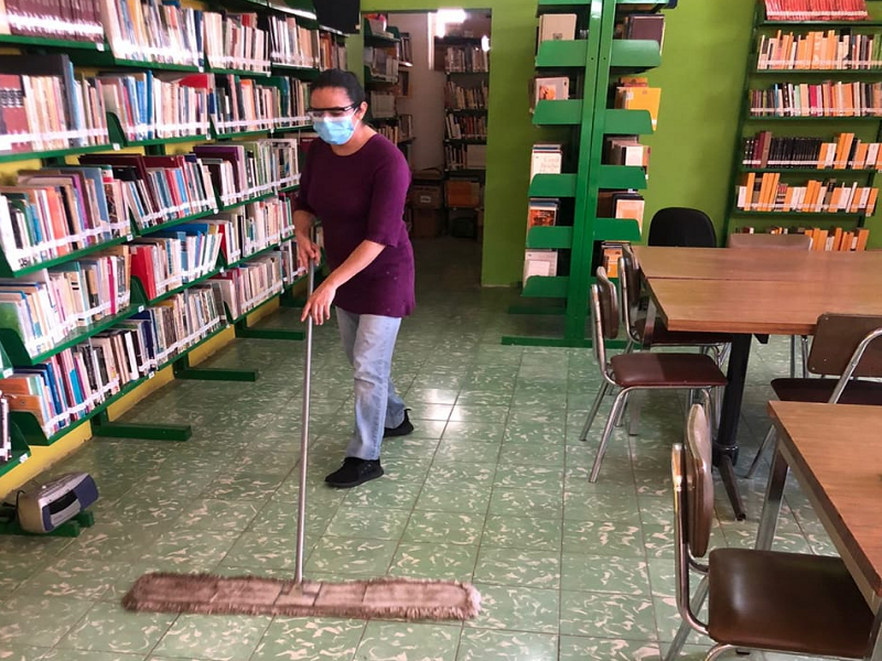 Bibliotecas de Coahuila, limpias y listas para reapertura