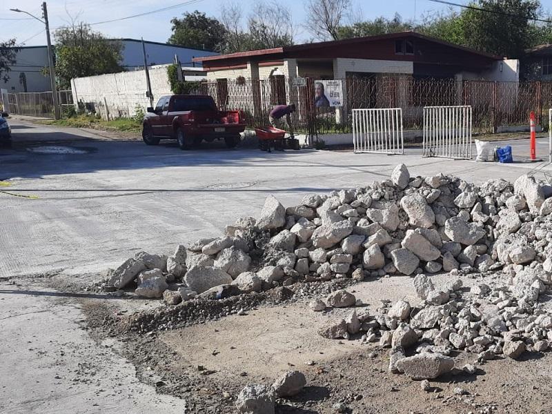 Tras falla en tramo pavimentado con concreto hidráulico, municipio obliga a constructora a realizar obras de calidad