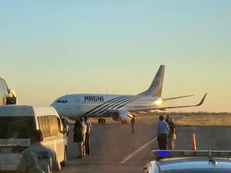 Trasladan v&iacute;a a&eacute;rea desde Piedras Negras a 123 migrantes m&aacute;s; s&oacute;lo habr&aacute; otro viaje de repatriaci&oacute;n