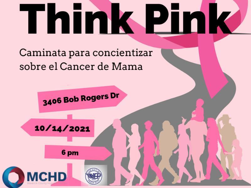 Distrito del Hospital del Condado de Maverick invita a caminata para concientizar sobre el cáncer de seno
