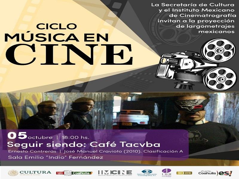 Cultura Coahuila da inicio al Ciclo M&uacute;sica en el Cine