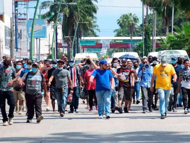 Migrantes alistan salida de caravana madre de Tapachula rumbo a la CDMX en 20 días
