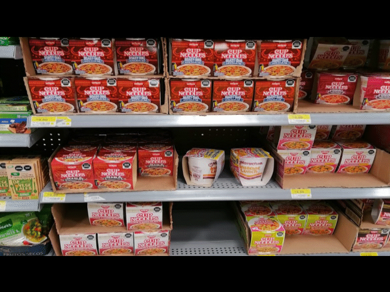 A&uacute;n se venden sopas instant&aacute;neas en comercios de Piedras Negras, los proveedores o distribuidores no los han retirado 