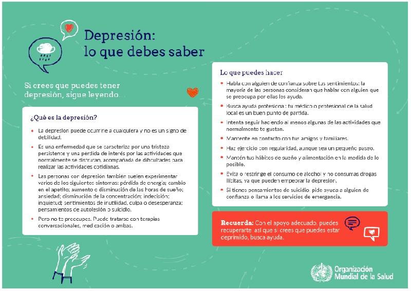 Pandemia de Covid-19 impact&oacute; la salud mental de las personas: OMS
