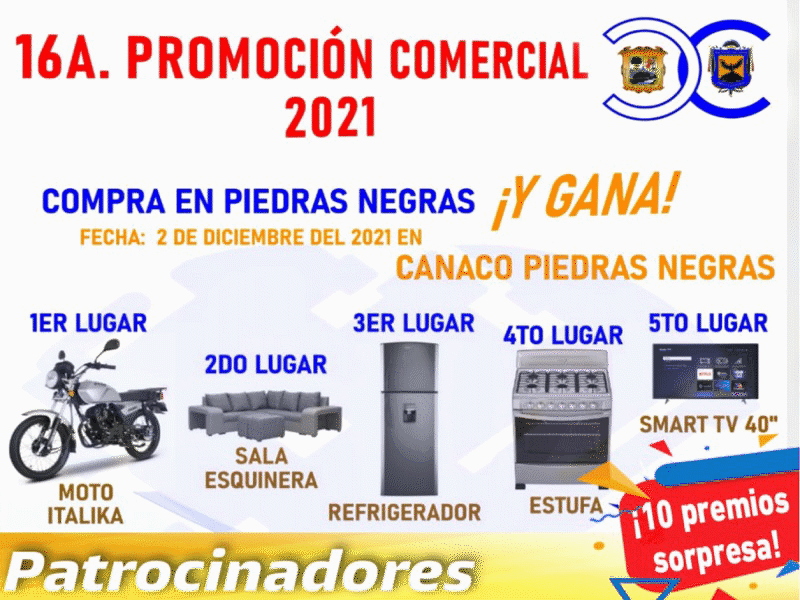 Anuncia CANACO Promoción Comercial 2021