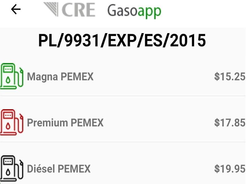 Sube precio de las gasolinas en Piedras Negras, la roja suma casi 1 peso en solo 4 días