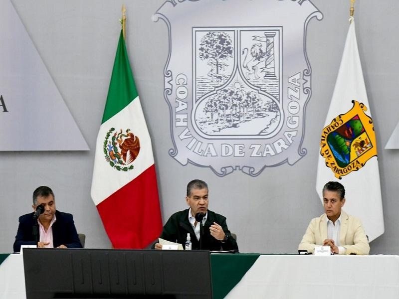 La unión es la fortaleza de Coahuila, MARS encabeza Consejo Estatal de Seguridad Pública