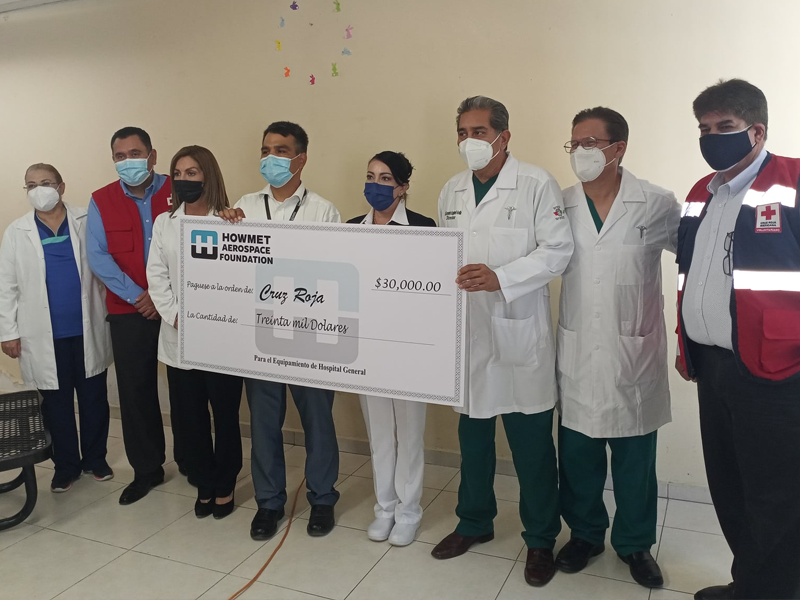 Hospital General de Acu&ntilde;a recibe donativo de 30 mil d&oacute;lares para equipar quir&oacute;fano