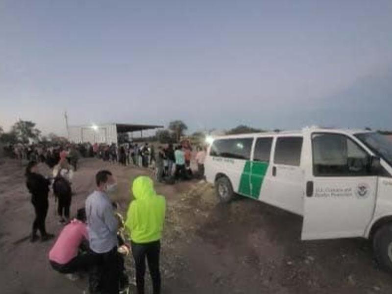 Arrestaron a grupo de 170 indocumentados al norte de Eagle Pass, cruzaron cerca de Normandy