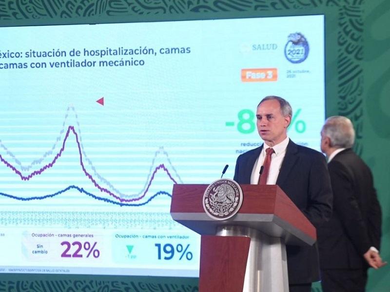 Para el viernes estarán vacunados con al menos una dosis todos los adultos en México: López-Gatell