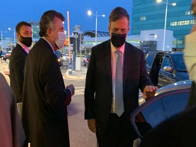 Marcelo Ebrard llega a Roma para representar a M&eacute;xico en la Cumbre del G20