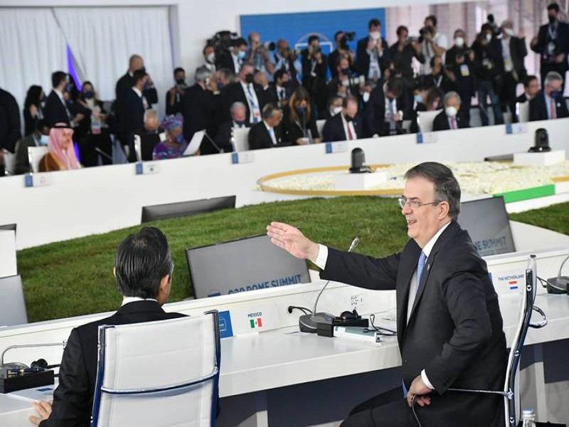 Destaca Ebrard avance de vacunaci&oacute;n contra el COVID en M&eacute;xico y Am&eacute;rica Latina en Cumbre del G20