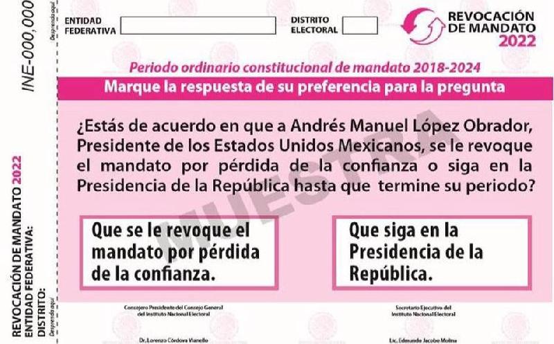 Inicia en Coahuila recolecci&oacute;n de firmas para consulta de revocaci&oacute;n de mandato