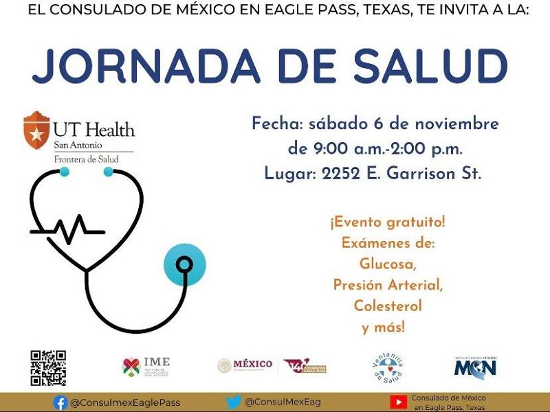Consulado de México realizará jornada de salud este sábado, habrá vacuna contra la influenza
