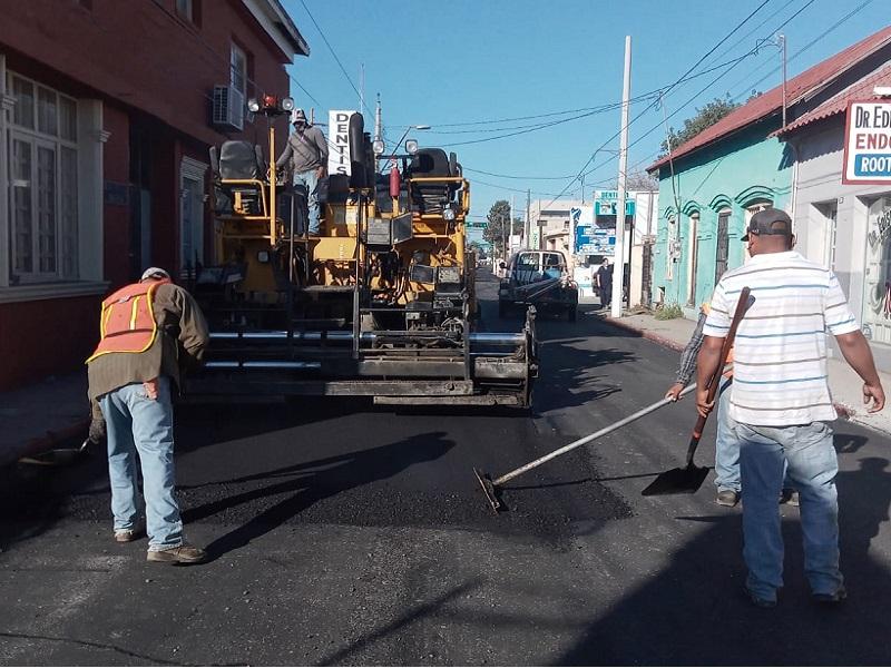 Terminada pavimentación de calles Matamoros y Abasolo como se prometió, antes de la reapertura de la frontera: CBG (video)