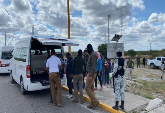 Llega nueva caravana de mil 500 migrantes a Piedras Negras VIDEO