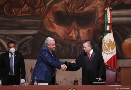 López Obrador y Arturo Saldívar