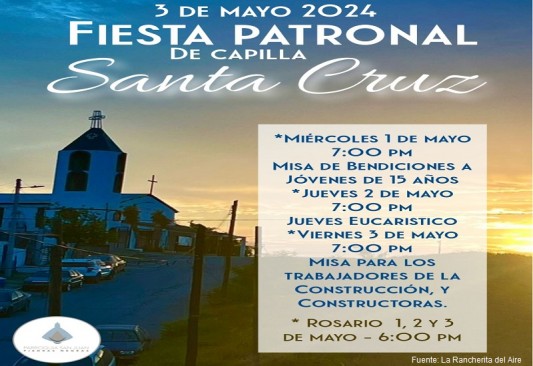 Fiesta patronal de la Santa Cruz
