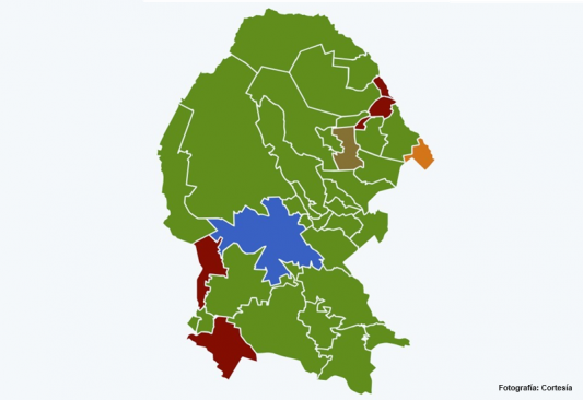 Mapa Coahuila electoral 2024
