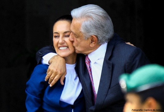 Claudia Sheinbaum y Andrés Manuel López Obrador