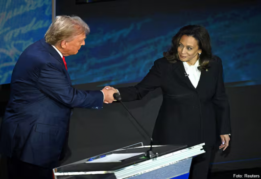 Trump y Kamala