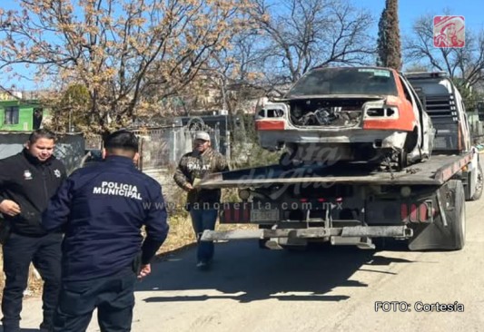 Desmantelan auto