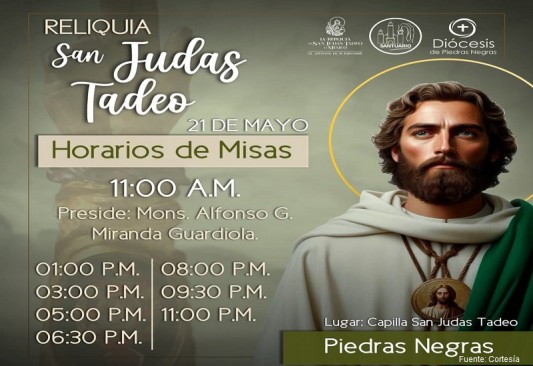 Reliquias de San Judas