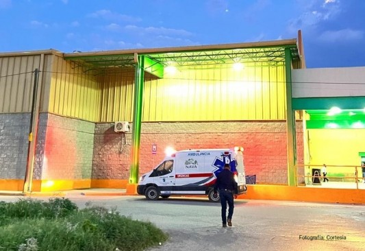 Fuga de gas en tienda de Nava