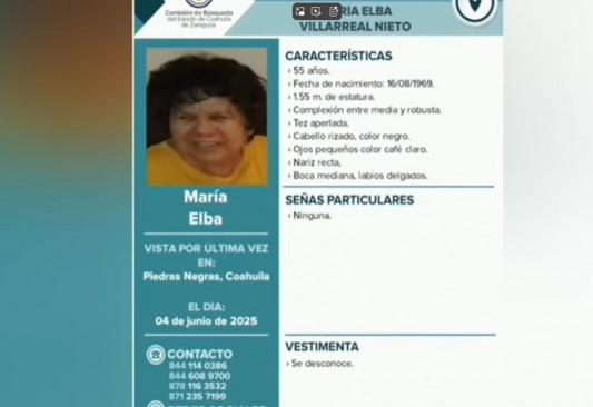 María Elba, desaparecida