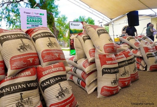Entrega suplemento alimenticio