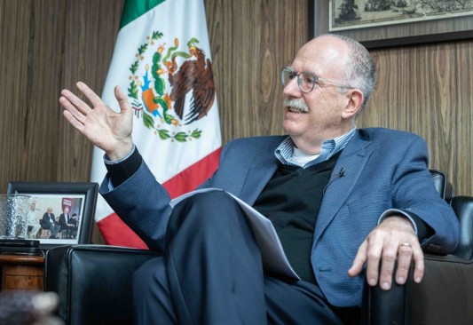 El secretario de Agricultura y Desarrollo Rural, Julio Berdegué Sacristán