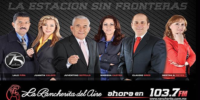 Noticieros Rancherita del Aire, 103.7 FM 580 AM | La Rancherita del Aire