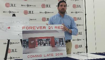 Anuncian la llegada de la tienda Forever 21 al Mall de las Águilas en Eagle Pass 