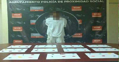 Asegura Fuerza Coahuila 67 globos que contenían heroína y detienen a sujeto